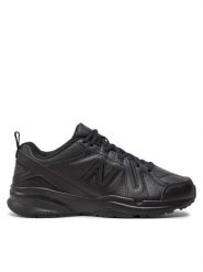 New Balance Sneakersy 608's MX608AB5 Czarny. Czarne buty sportowe casual New Balance, bez wzorów, ze skóry, bez zapięcia. Za 349.99 zł.