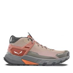 Buty trekkingowe Salewa Pedroc 2 Mid Ptx. Brązowe buty turystyczne Salewa, bez wzorów, z syntetyku, bez zapięcia, do biegania. Za 631.00 zł.