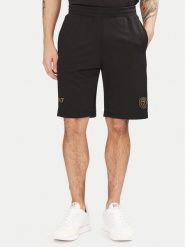 EA7 Emporio Armani Szorty sportowe 7M000260 AF13526 UC001 Czarny Regular Fit. Czarne krótkie spodenki sportowe EA7 Emporio Armani, m, bez wzorów, z syntetyku. Za 409.99 zł.