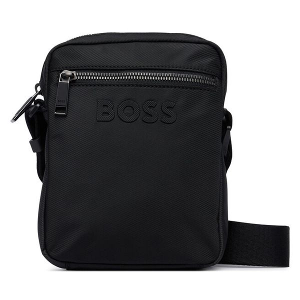 Saszetka BOSS. Czarne saszetki i nerki Boss, bez wzorów, małe, bez dodatków. Za 449.99 zł.