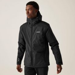 Kurtka ocieplana męska Thornridge II. Brązowe kurtki Regatta, na jesień, m, bez wzorów, z poliesteru, z kapturem. W wyprzedaży za 232.90 zł.