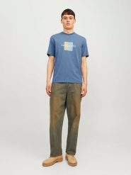 Jack & Jones Koszulka w kolorze niebieskim rozmiar: XXL. Niebieskie bezrękawniki Jack & Jones, xxl, bez wzorów, z bawełny, bez kołnierzyka, bez ramiączek. Za 52.79 zł.