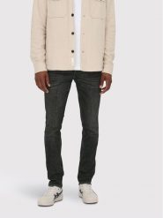 Only & Sons Jeansy Loom 22023145 Czarny Slim Fit. Czarne jeansy Only & Sons, m. Za 119.99 zł.