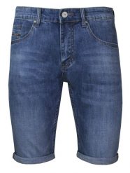 Krótkie Spodnie, Ciemne Jeansowe, Szorty, Spodenki, Przed Kolano -PAKO JEANS. Szorty Pako Jeans, bez wzorów, z bawełny, klasyczne. Za 159.00 zł.
