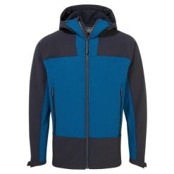 Męska Kurtka Soft Shell Expert Active Contrast Z Kapturem. Niebieskie kurtki Craghoppers, m, bez wzorów, z softshellu, z kapturem. Za 270.99 zł.