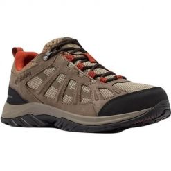 Buty trekkingowe męskie Columbia Redmond Iii Waterproof. Brązowe buty trekkingowe Columbia, bez wzorów, z materiału, bez zapięcia, trekkingowe. Za 479.00 zł.
