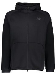 New Balance Kurtka polarowa w kolorze czarnym rozmiar: L. Czarne kurtki New Balance, l, bez wzorów, z materiału, bez kaptura. Za 215.21 zł.