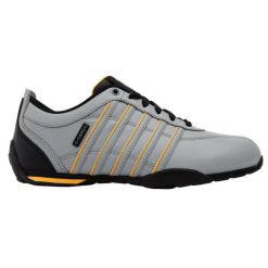 Sneakersy męskie K-swiss ARVEE 1.5 COURT STYLE szare (02453-032-M). Szare buty sportowe casual K-SWISS, bez wzorów, bez zapięcia. Za 299.00 zł.