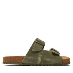 Klapki Jack&Jones. Brązowe klapki Jack&Jones. Za 129.99 zł.