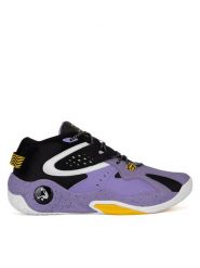 Shaq Sneakersy SHAQNOTIX AQ95008M-IB Fioletowy. Fioletowe buty sportowe casual Shaq, bez wzorów, ze skóry, bez zapięcia. Za 269.99 zł.