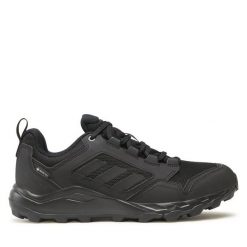 Buty do biegania adidas. Czarne buty do biegania Adidas, bez wzorów, z gore-texu, bez zapięcia, do biegania, adidas terrex, gore-tex. Za 299.99 zł.