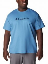 Columbia Koszulka "CSC Basic Logo™" w kolorze niebieskim rozmiar: S. Niebieskie bezrękawniki Columbia, s, bez wzorów, z bawełny, bez kołnierzyka, bez ramiączek. Za 39.58 zł.
