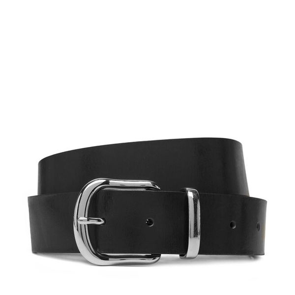 Pasek Męski Jack & Jones. Czarne paski Jack & Jones, bez wzorów. Za 79.99 zł.