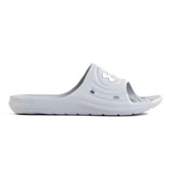 Klapki męskie Under Armour Locker IV SL. Białe klapki Under Armour, z materiału. Za 69.99 zł.