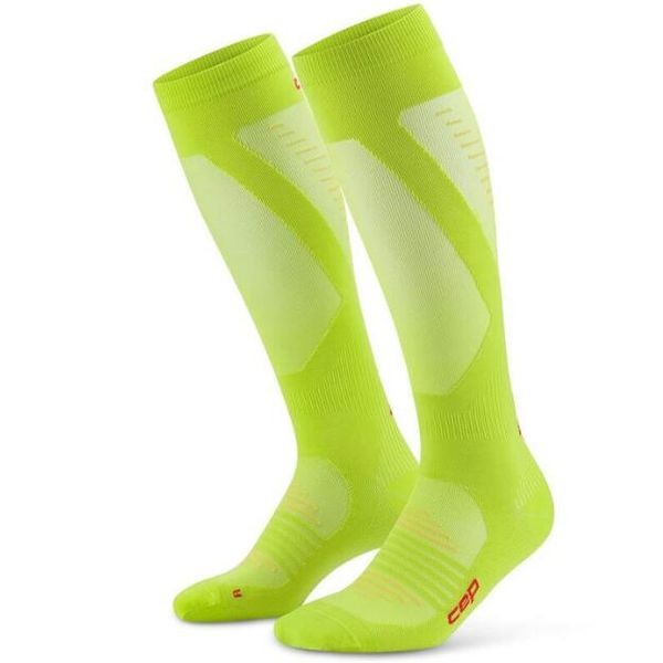 Męskie podkolanówki kompresyjne do biegania PRO Run Ultralight CEP. Zielone odzież kompresyjna CEP, l, bez wzorów, z dzianiny, do biegania. Za 244.00 zł.