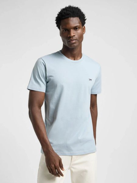MESKA KOSZULKA LEE SS PATCH LOGO TEE CONCRETE GRAY 112364594. Szare t-shirty Lee, l, bez wzorów, bez kołnierzyka, bez ramiączek. Za 79.99 zł.