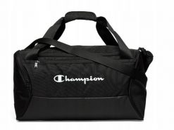 Torba Champion Medium Duffel czarna. Białe torby na ramię Champion, bez wzorów, z materiału, na ramię, bez dodatków. Za 121.99 zł.