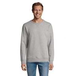 Męska Bluza Melanżowa Sully. Szare bluzy SOL'S, m, bez wzorów, bez kaptura. Za 126.99 zł.