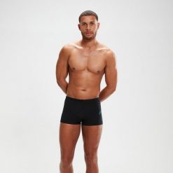 Spodenki kąpielówki męskie Speedo Hyper Boom. Czarne kąpielówki Speedo, m, bez wzorów, z lycry. Za 277.20 zł.