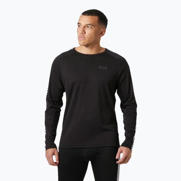 Longsleeve termoaktywny męski Helly Hansen Lifa Active Stripe Crew. Czarne bielizna termoaktywna Helly Hansen, m, bez wzorów, bez ramiączek, narciarskie. Za 278.50 zł.