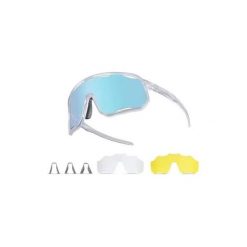 Okulary sportowe fotochromowe ROCKBROS. Brązowe okulary przeciwsłoneczne ROCKBROS. Za 181.37 zł.