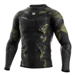 Koszulka sportowa męska Rashguard do MMA EXTREME HOBBY IRON FORCE. Białe bielizna termoaktywna EXTREME HOBBY, m, bez wzorów, z bawełny, bez ramiączek, na fitness i siłownię. Za 209.00 zł.