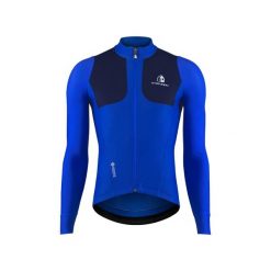 Kurtka Etxeondo Teknika Gore-Tex WindStopper. Niebieskie kurtki ETXEONDO, bez wzorów, z gore-texu, bez kaptura. Za 883.15 zł.