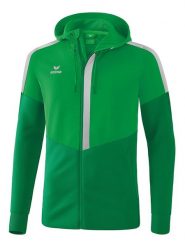 Erima Kurtka sportowa "Squad" w kolorze zielonym rozmiar: XXL. Zielone kurtki outdoor i hardshell Erima, xxl, bez wzorów, z materiału, bez kaptura, outdoorowe. Za 92.86 zł.