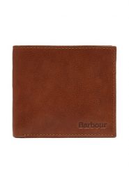 Barbour Duży Portfel Męski MLG0072TN15 Brązowy. Brązowe portfele Barbour, bez wzorów, ze skóry. Za 179.99 zł.