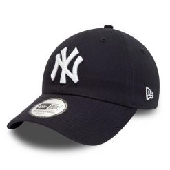 Czapka z daszkiem New Era MLB New York Yankees. Białe czapki z daszkiem New Era, bez wzorów, z bawełny. Za 126.50 zł.