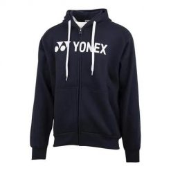Bluza sportowa męska Yonex COJLH0023331. Niebieskie bluzy z kapturem YONEX, l, bez wzorów, z materiału, z kapturem. Za 364.00 zł.