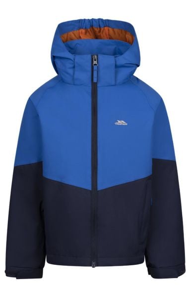 Trespass Dexterous - Męska kurtka przeciwdeszczowa TP50 Blue. Niebieskie kurtki 2117 OF SWEDEN, m, bez wzorów, bez kaptura. Za 241.80 zł.