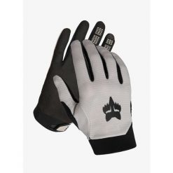 Rękawiczki rowerowe męskie Fox Ranger Glove. Szare rękawiczki FOX, bez wzorów. Za 148.49 zł.