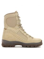 Meindl Trekkingi Desert Fox 2861 Beżowy. Brązowe botki sznurowane MEINDL, bez wzorów, ze skóry, bez obcasa, bez zapięcia. Za 999.99 zł.