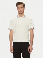 Blend Polo 20717916 Biały Regular Fit. Białe koszulki polo Blend, l, bez wzorów, z bawełny, bez kołnierzyka, bez ramiączek. Za 59.99 zł.