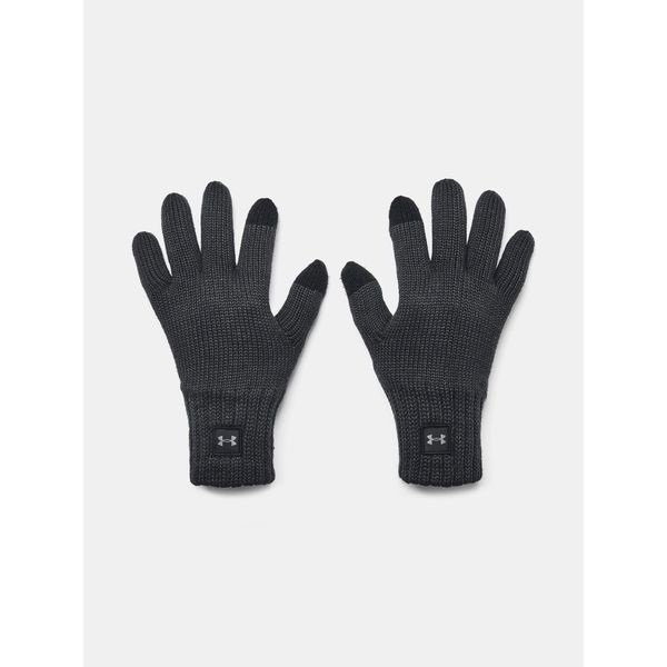 Rękawiczki zimowe Under Armour Halftime Wool. Czarne rękawiczki Under Armour, na zimę, bez wzorów. W wyprzedaży za 150.40 zł.