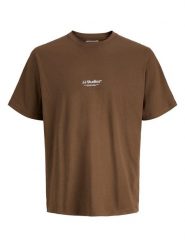 Jack & Jones Koszulka "Jjesoho" w kolorze jasnobrązowym rozmiar: XL. Brązowe bezrękawniki Jack & Jones, xl, bez wzorów, z bawełny, bez kołnierzyka, bez ramiączek. Za 64.95 zł.