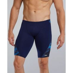 Spodenki treningowe do kolan TYR Soren 420 - jammery. Niebieskie krótkie spodenki sportowe TYR, m, bez wzorów, sportowe. Za 219.00 zł.
