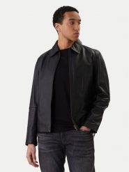 BOSS Kurtka skórzana Jogear 50552141 Czarny Regular Fit. Czarne kurtki Boss, m, bez wzorów, ze skóry, bez kaptura. Za 1,849.00 zł.