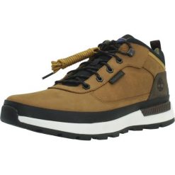 Buty TIMBERLAND FLTK LOW LACE SNEAKER MDBRN Jasnobrązowy. Brązowe buty turystyczne Timberland, bez wzorów, z tkaniny, bez zapięcia, trekkingowe. Za 520.99 zł.
