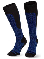 Spaio Skarpety funkcyjne "Breeze" w kolorze czarno-niebieskim rozmiar: 38-40. Czarne skarpety Spaio, bez wzorów, z materiału. Za 56.99 zł.