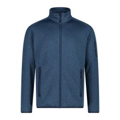 Bluza męska turystyczna CMP 30H5887. Niebieskie bluzy z kapturem CMP, l, bez wzorów, z materiału, z kapturem. Za 189.99 zł.