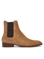 Aldo Sztyblety Bert 13813698 Brązowy. Brązowe botki sznurowane Aldo, bez wzorów, ze skóry, bez obcasa, bez zapięcia. Za 689.99 zł.