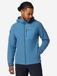Marmot Kurtka polarowa "AirFleece" w kolorze niebieskim rozmiar: S. Niebieskie kurtki Marmot, s, bez wzorów, z materiału, bez kaptura. Za 267.92 zł.