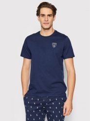Polo Ralph Lauren Piżama 714866474001 Granatowy Regular Fit. Niebieskie piżamy Polo Ralph Lauren, m, bez wzorów, z bawełny, bez ramiączek. Za 599.99 zł.