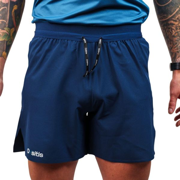 Szorty Oxsitis X-train. Niebieskie krótkie spodenki sportowe OXSITIS, m, bez wzorów, z materiału. Za 301.00 zł.