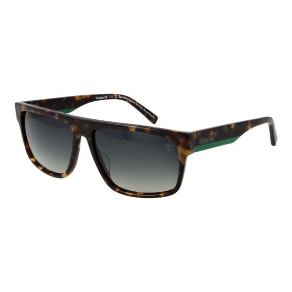 Okulary przeciwsłoneczne Męskie Timberland TB9342 6053R. Brązowe okulary przeciwsłoneczne Timberland. Za 415.15 zł.