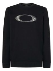 Oakley Bluza "New Ellipse Crew" w kolorze czarnym rozmiar: L. Czarne bluzy Oakley, l, bez wzorów, z bawełny, bez kaptura. Za 109.78 zł.