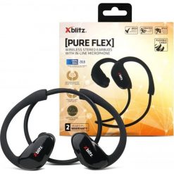 Słuchawki XBLITZ Douszne PURE FLEX-XBLITZ PURE FLEX BLUETOOTH. Słuchawki bezprzewodowe XBLITZ. Za 89.80 zł.