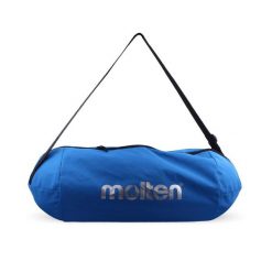Torba na piłki Molten EK0043-B. Niebieskie torby na ramię MOLTEN, bez wzorów, z materiału, na ramię, bez dodatków. Za 129.00 zł.